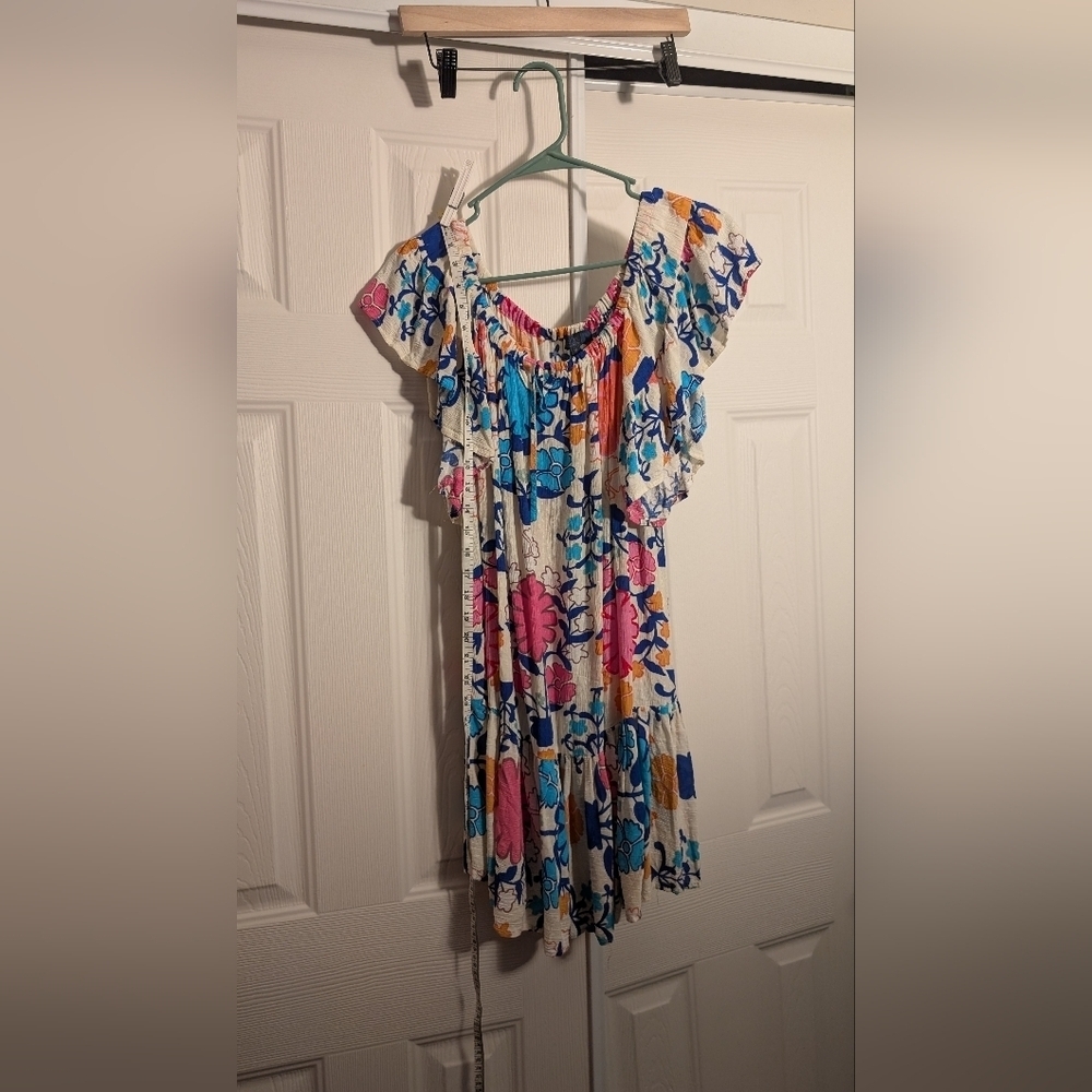 ⭐3/$21⭐Rachel Ruffled Off-Shoulder Midi Dress